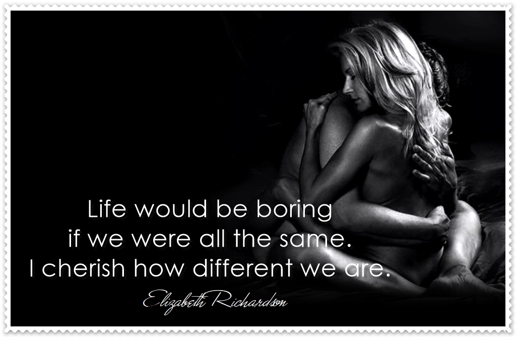 I Cherish How Different We Are