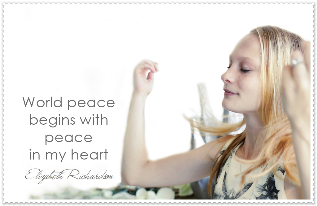 World Peace Begins With ME