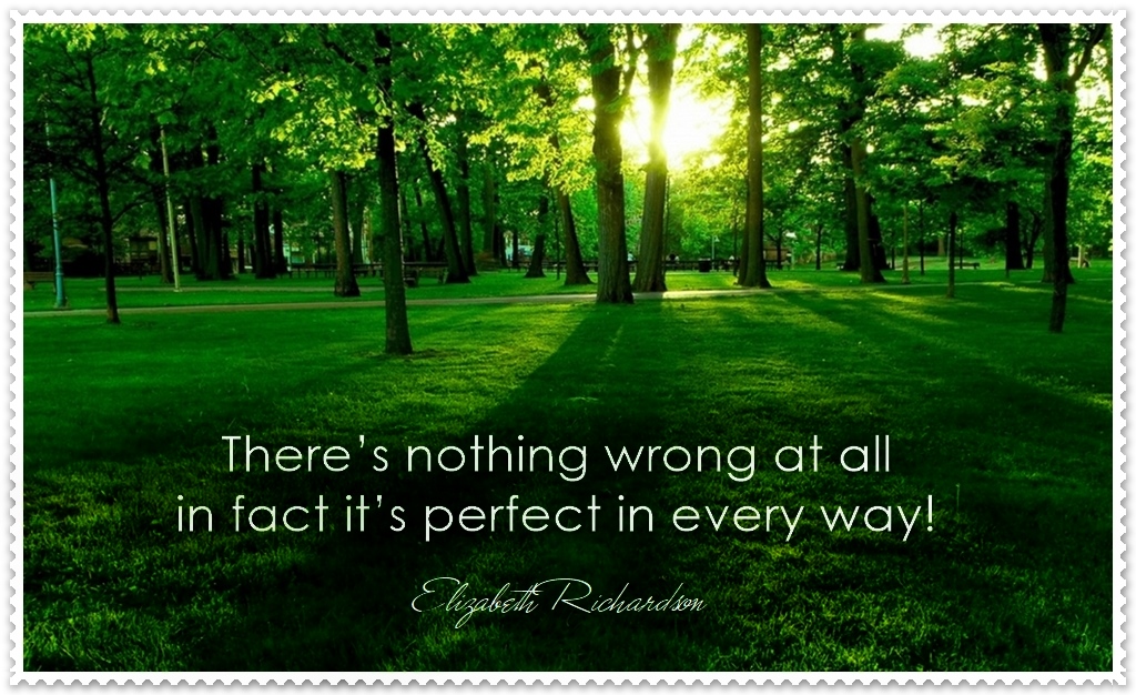 There’s Nothing Wrong At All